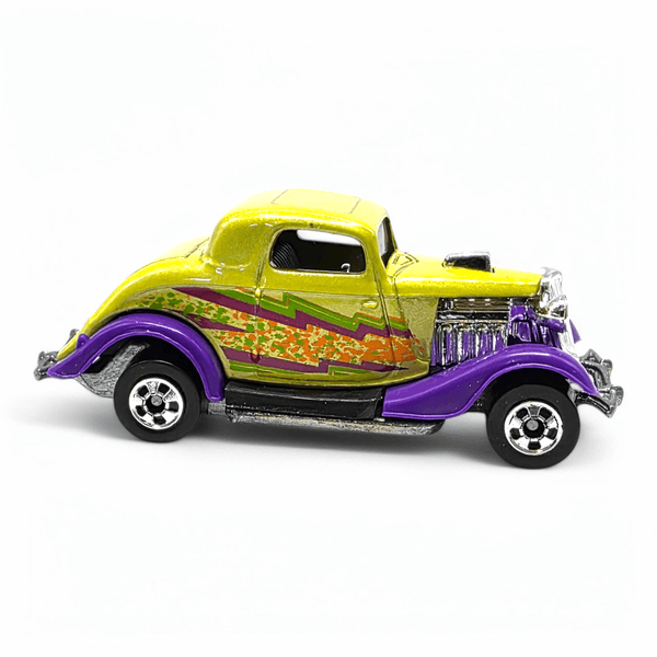 Hot Wheels - '34 Ford 3 - Window - 1993 *25th Anniversary Ford 5 - Pack Exclusive* - Top CollectiblesDiecastHot Wheels