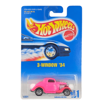 Hot Wheels - '34 Ford 3 - Window - 1996 - Top CollectiblesDiecastHot Wheels