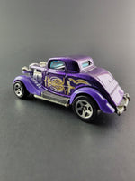 Hot Wheels - '34 Ford 3 - Window - 1999 - Top CollectiblesDiecastHot Wheels