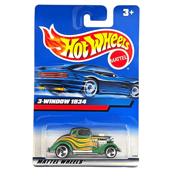Hot Wheels - '34 Ford 3 - Window - 2000 - Top CollectiblesDiecastHot Wheels