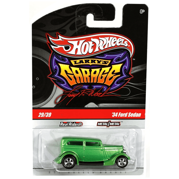 Hot Wheels - '34 Ford Sedan - 2009 Larry's Garage Series - Top CollectiblesDiecastHot Wheels