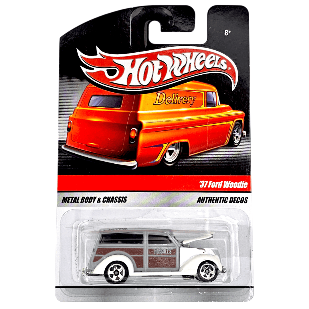 Hot Wheels - '37 Ford Woodie - 2009 Delivery: Sweet Rides Series - Top CollectiblesDiecastHot Wheels