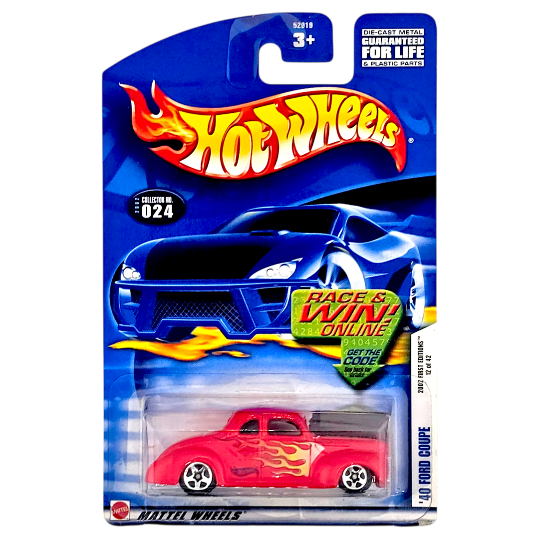 Hot Wheels - 40 Ford Coupe - 2002 - Top CollectiblesDiecastHot Wheels