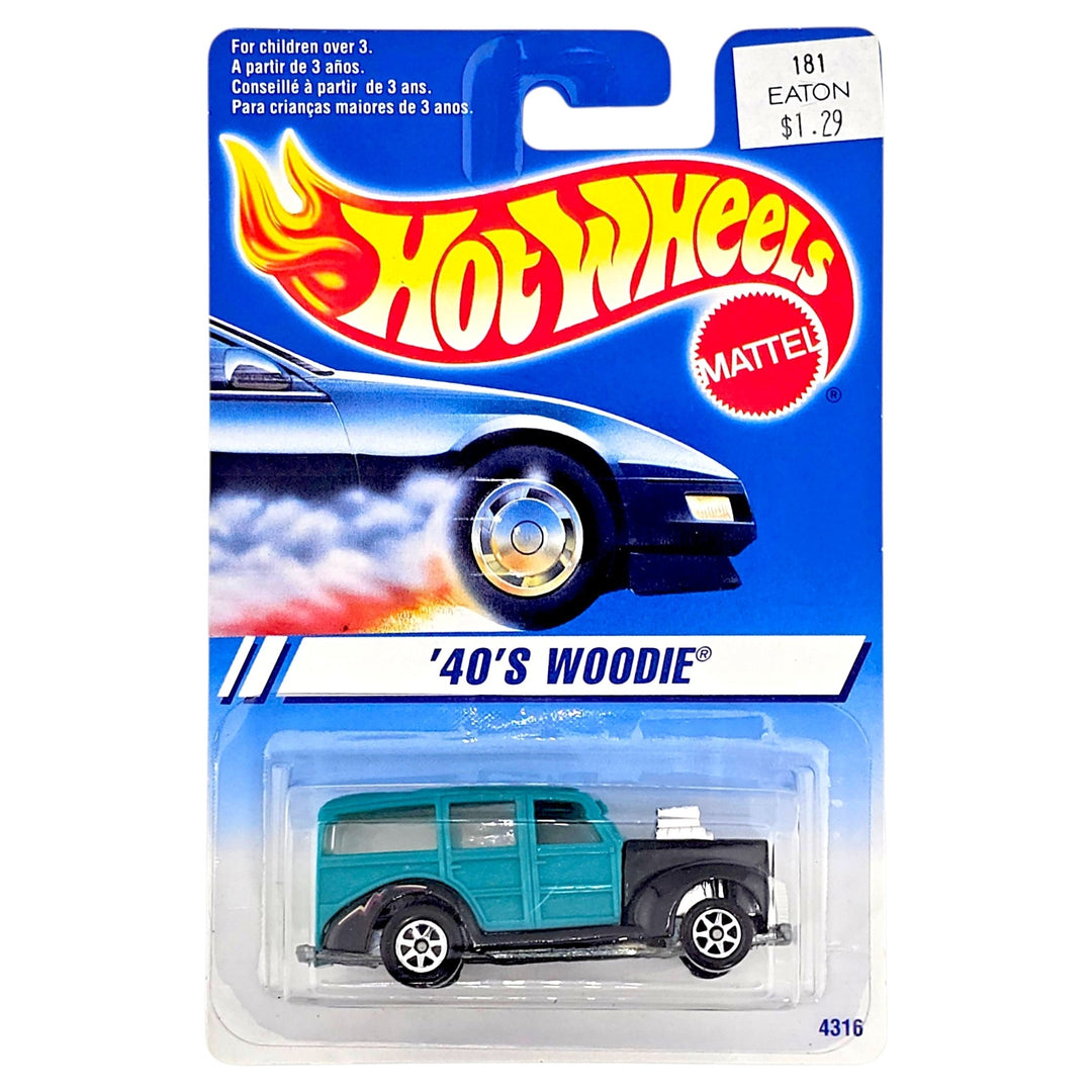 Hot Wheels - '40 Woodie - 1995 - Top CollectiblesDiecastHot Wheels