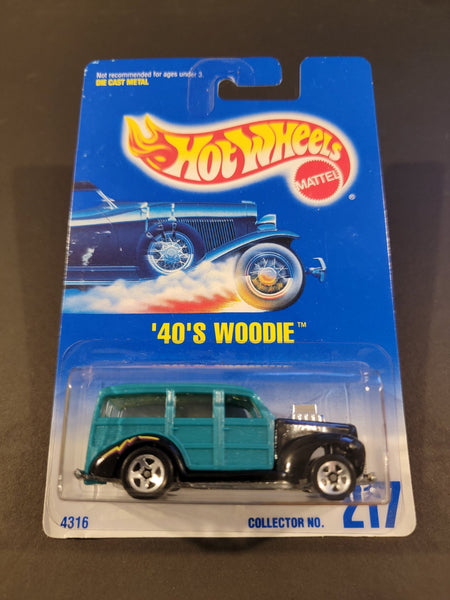 Hot Wheels - '40 Woodie - 1997 - Top CollectiblesDiecastHot Wheels