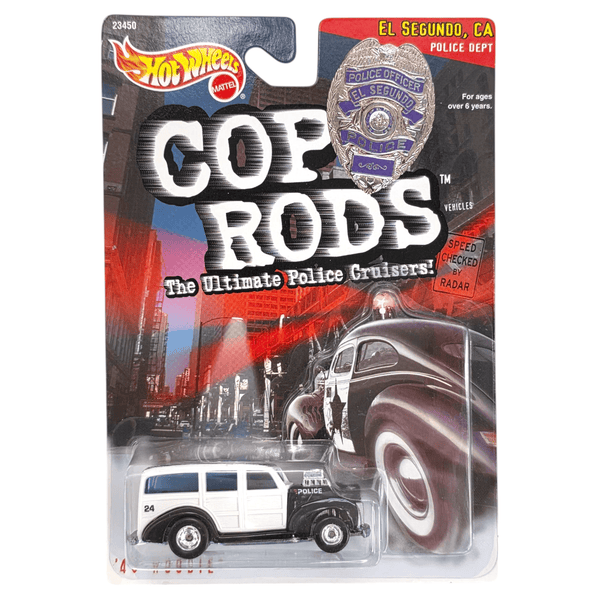 Hot Wheels - '40 Woodie - 1999 Cop Rods Series - Top CollectiblesDiecastHot Wheels
