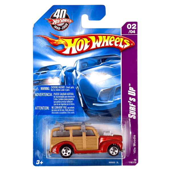 Hot Wheels - '40 Woodie - 2008 - Top CollectiblesDiecastHot Wheels