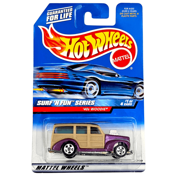 Hot Wheels - '40 Woody - 1999 - Top CollectiblesDiecastHot Wheels