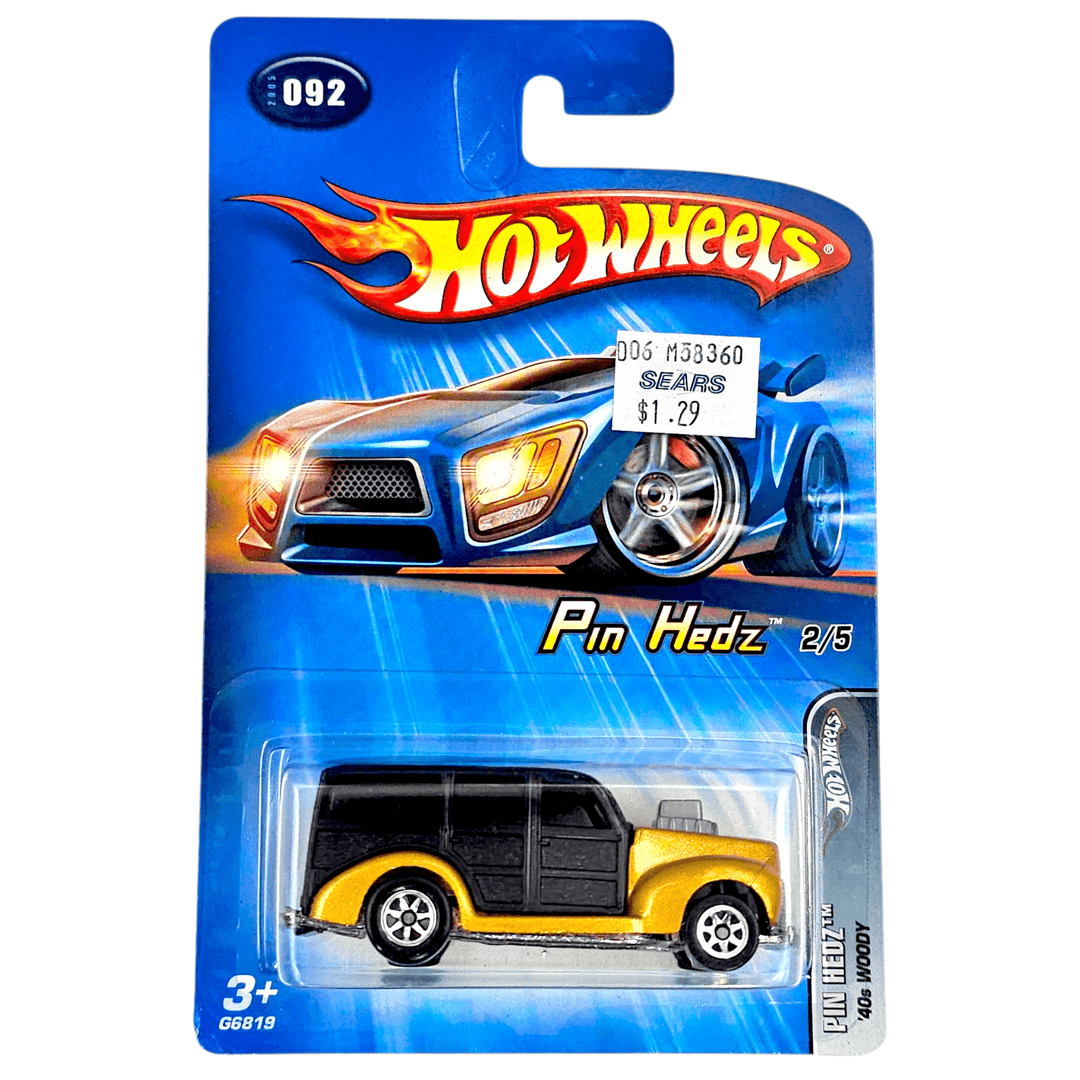 Hot Wheels - '40 Woody - 2005 *Wheels Variation* - Top CollectiblesDiecastHot Wheels