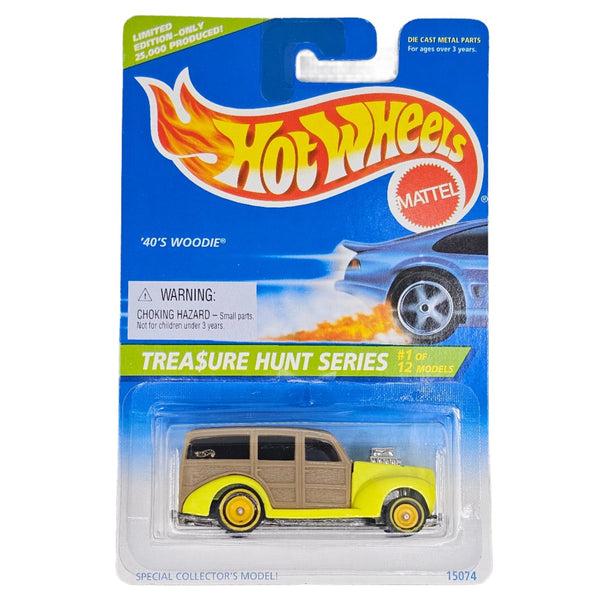 Hot Wheels - '40's Woodie - 1996 *Treasure Hunt* - Top CollectiblesDiecastHot Wheels