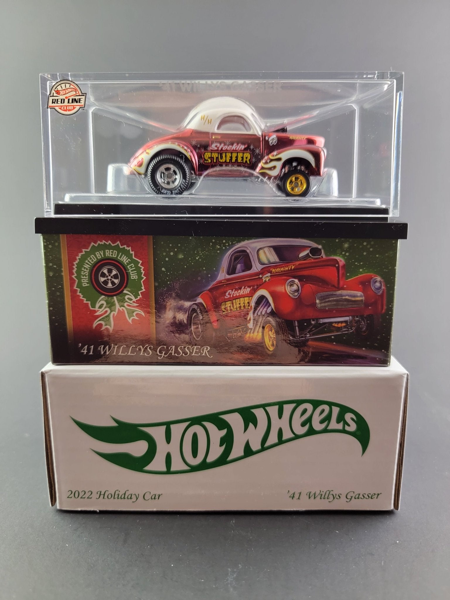 Hot Wheels - '41 Willys Gasser - 2022 *Red Line Club Exclusive