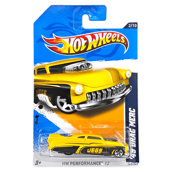 Hot Wheels - '49 Drag Merc - 2012 *Card Variation* - Top CollectiblesDiecastHot Wheels