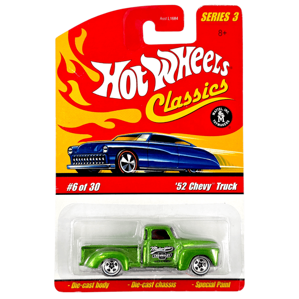 Hot Wheels - '52 Chevy Truck - 2007 Classics Series 3 - Top CollectiblesDiecastHot Wheels