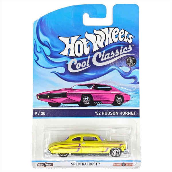 Hot Wheels - '52 Hudson Hornet - 2014 Cool Classics Series *Card Variation* - Top CollectiblesDiecastHot Wheels