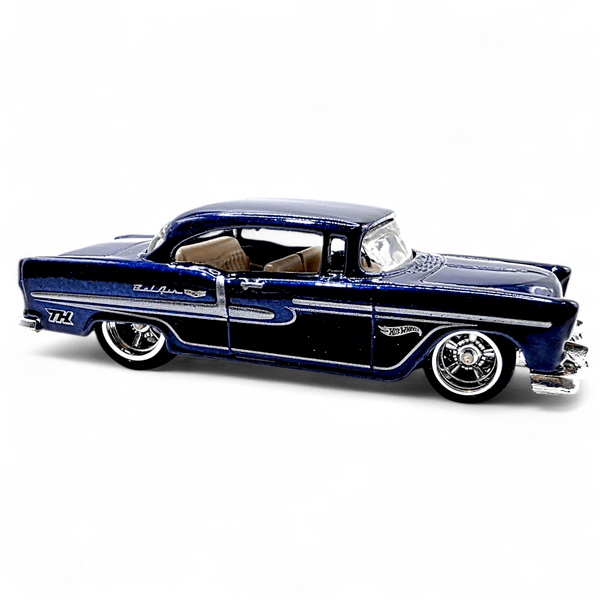 Hot Wheels - '55 Chevy - 2022 *Super Treasure Hunt* - Top CollectiblesDiecastHot Wheels