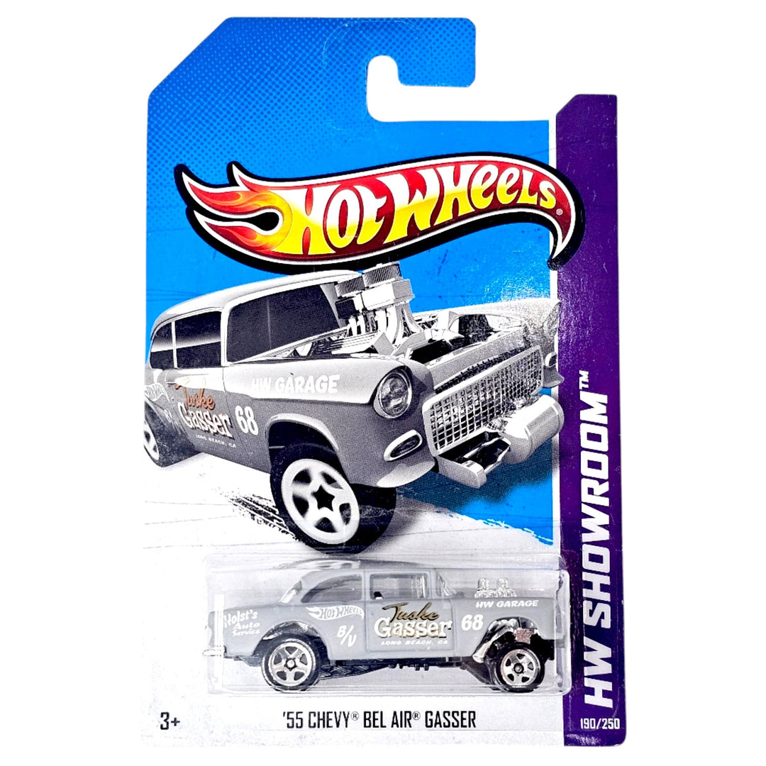 Hot Wheels - '55 Chevy Bel Air Gasser - 2013 *Card Variation* - Top CollectiblesDiecastHot Wheels