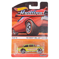 Hot Wheels - '55 Chevy Bel Air Gasser - 2015 HW Heritage Redline Series - Top CollectiblesDiecastHot Wheels