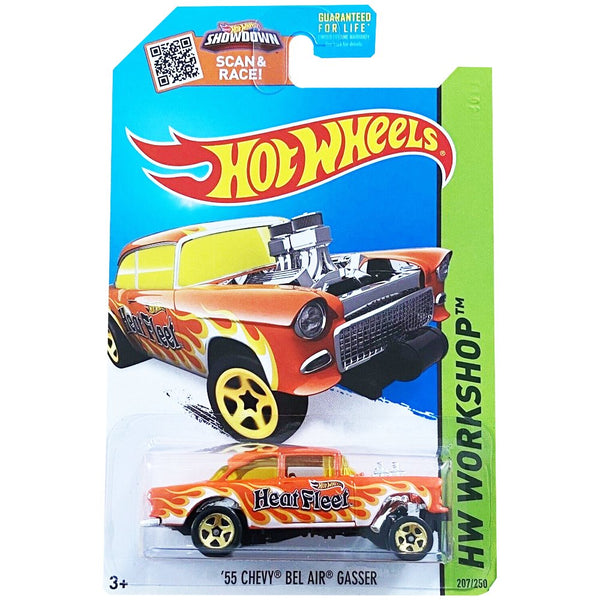 Hot Wheels - '55 Chevy Bel Air Gasser - 2015 - Top CollectiblesDiecastHot Wheels