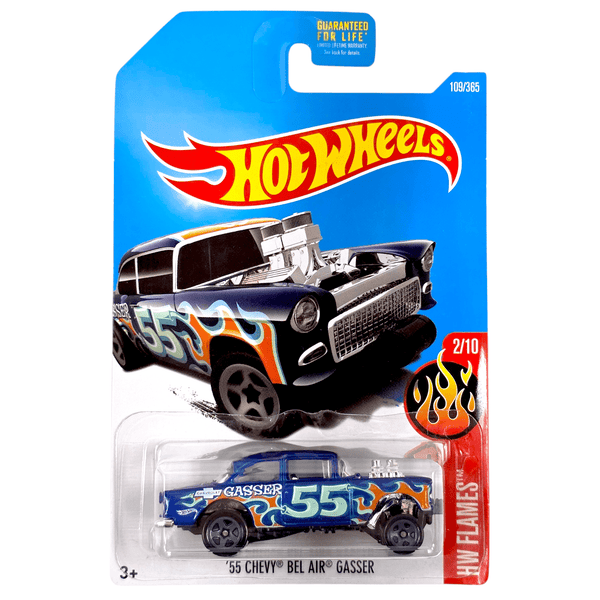 Hot Wheels - '55 Chevy Bel Air Gasser - 2017 - Top CollectiblesDiecastHot Wheels