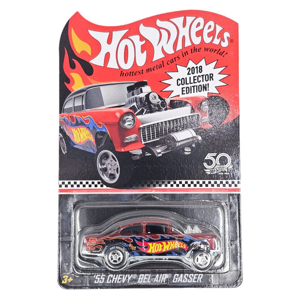 Hot Wheels - '55 Chevy Bel Air Gasser - 2018 *Mail - in Promo* - Top CollectiblesDiecastHot Wheels