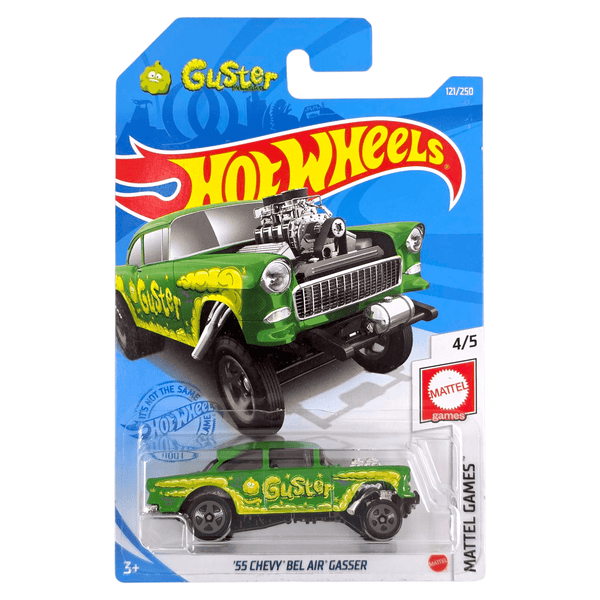 Hot Wheels - '55 Chevy Bel Air Gasser - 2021 - Top CollectiblesDiecastHot Wheels
