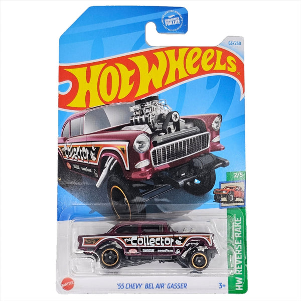 Hot Wheels - '55 Chevy Bel Air Gasser - 2024 - Top CollectiblesDiecastHot Wheels