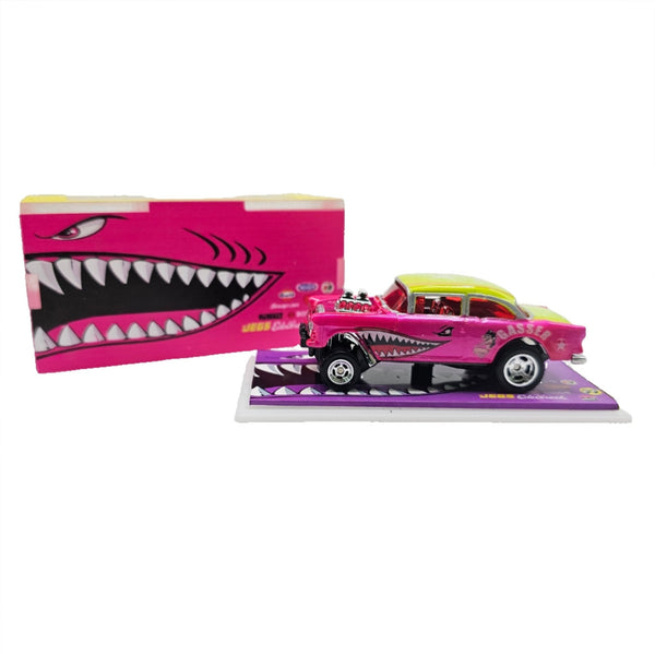 1/64'55 Chevy CODICE Blu GASSER "Decalcomania Personalizzata - Foto 4