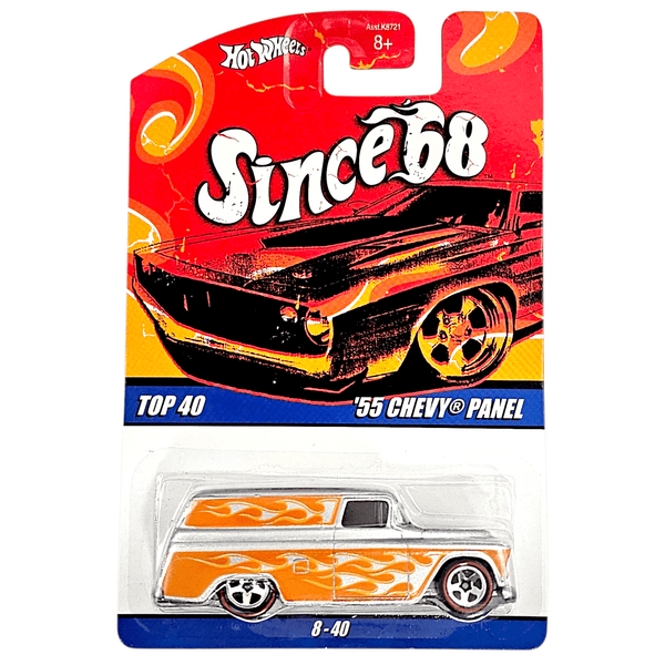 Hot Wheels - '55 Chevy Panel - 2008 Since '68 Top 40 - Top CollectiblesDiecastHot Wheels
