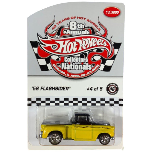 Hot Wheels - '56 Flashsider - 2008 *Collectors Nationals Exclusive - Limited to 3000 Units* - Top CollectiblesDiecastHot Wheels