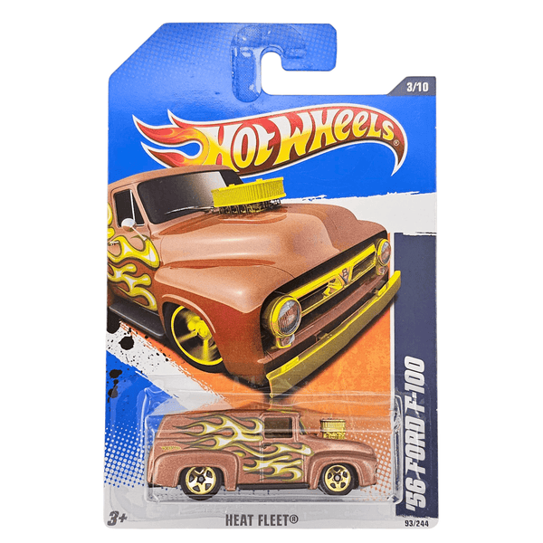 Hot Wheels - '56 Ford F - 100 - 2011 - Top CollectiblesDiecastHot Wheels