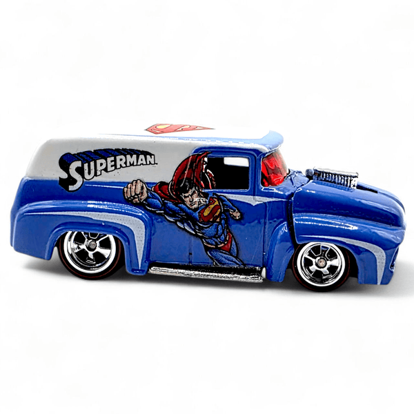 Hot Wheels - '56 Ford F - 100 Panel - 2013 DC Comics Series - Top CollectiblesDiecastHot Wheels