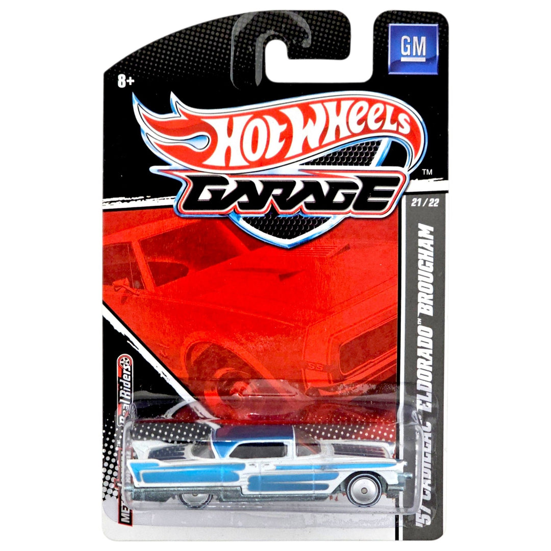 Hot Wheels - '57 Cadillac Eldorado Brougham - 2011 GM Garage Series - Top CollectiblesDiecastHot Wheels