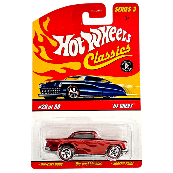 Hot Wheels - '57 Chevy - 2007 Classics Series 3 - Top CollectiblesDiecastHot Wheels