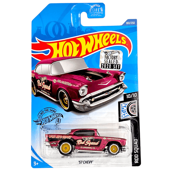 Hot Wheels - '57 Chevy - 2020 *Super Treasure Hunt* - Top CollectiblesDiecastHot Wheels