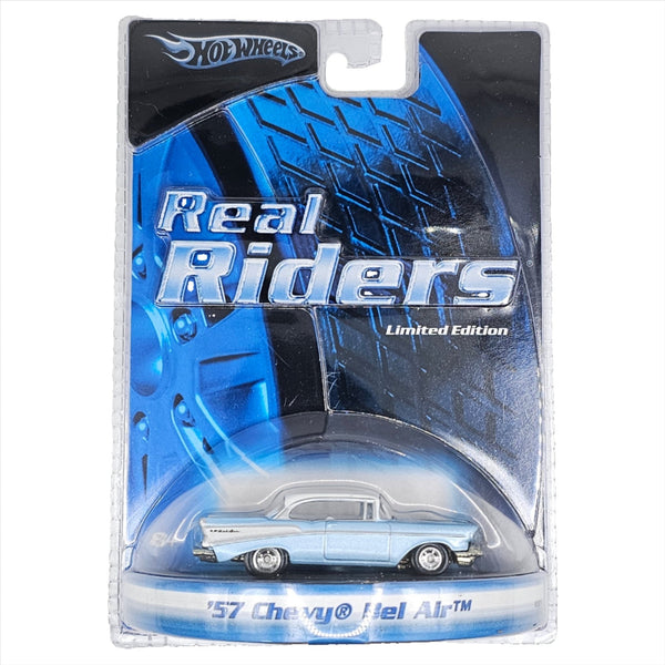 Hot Wheels - '57 Chevy Bel Air - 2005 Real Riders Series - Top CollectiblesDiecastHot Wheels
