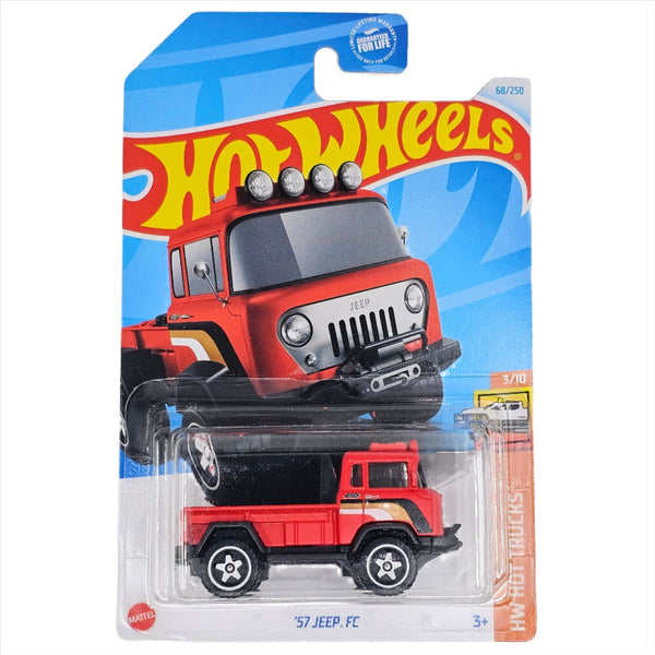 Hot Wheels - '57 Jeep FC - 2024 - Top CollectiblesDiecastHot Wheels