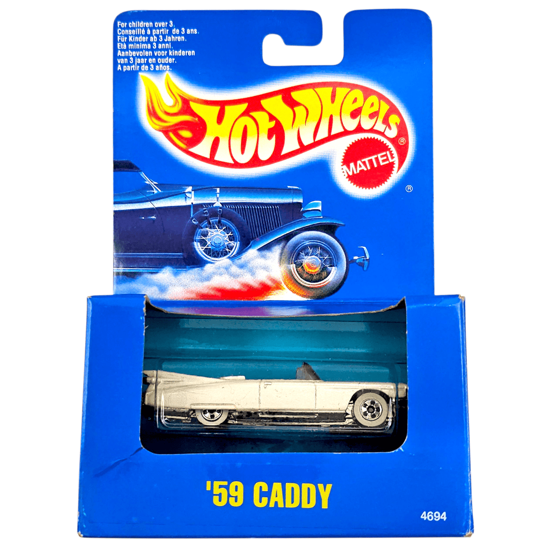 Hot Wheels - 59 Caddy - 1991 *Exclusive International Packaging* - Top CollectiblesDiecastHot Wheels
