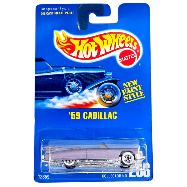 Hot Wheels - '59 Caddy - 1995 *Wheel Variation* - Top CollectiblesDiecastHot Wheels