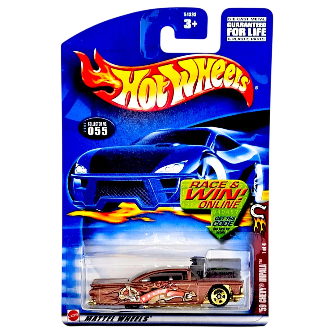 Hot Wheels - '59 Chevy Impala - 2002 - Top CollectiblesDiecastHot Wheels