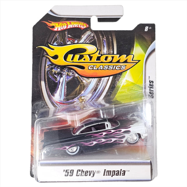 Hot Wheels - '59 Chevy Impala - 2008 Custom Classics Series *1/50 Scale* - Top CollectiblesDiecastHot Wheels