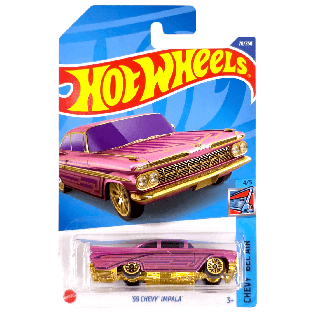 Hot Wheels - '59 Chevy Impala - 2022 - Top CollectiblesDiecastHot Wheels