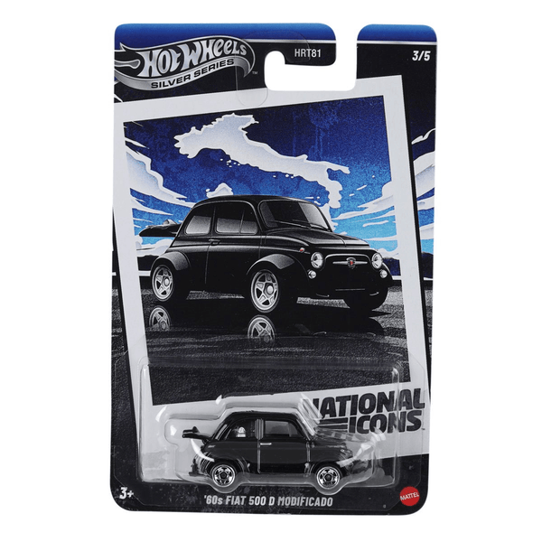 Hot Wheels - '60s Fiat 500 D Modificado - 2025 National Icons Series - Top CollectiblesDiecastHot Wheels