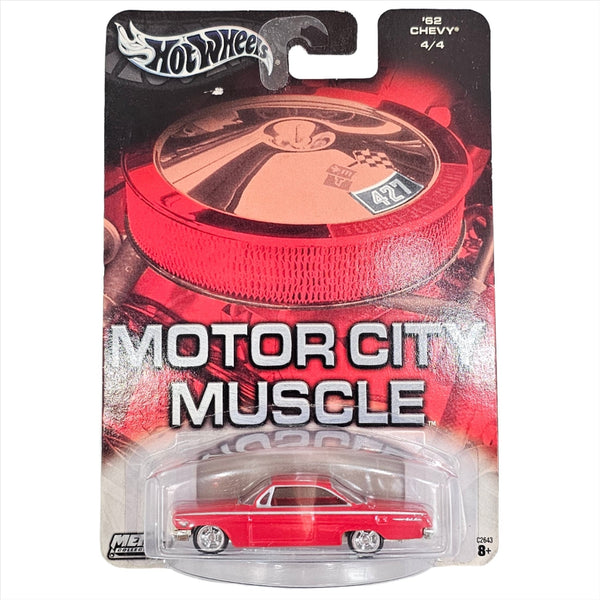 Hot Wheels - '62 Chevy - 2004 Motor City Muscle Series - Top CollectiblesDiecastHot Wheels