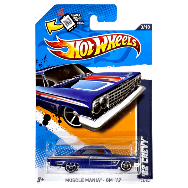 Hot Wheels - '62 Chevy - 2012 - Top CollectiblesDiecastHot Wheels