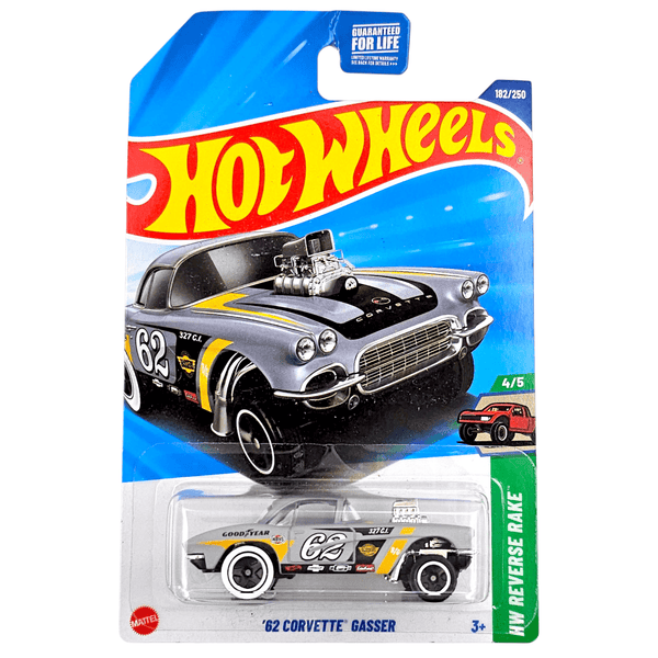 Hot Wheels - '62 Corvette Gasser - 2025 – Top Collectibles Hot Wheels - '62 Corvette Gasser - 2025 – Top Collectibles