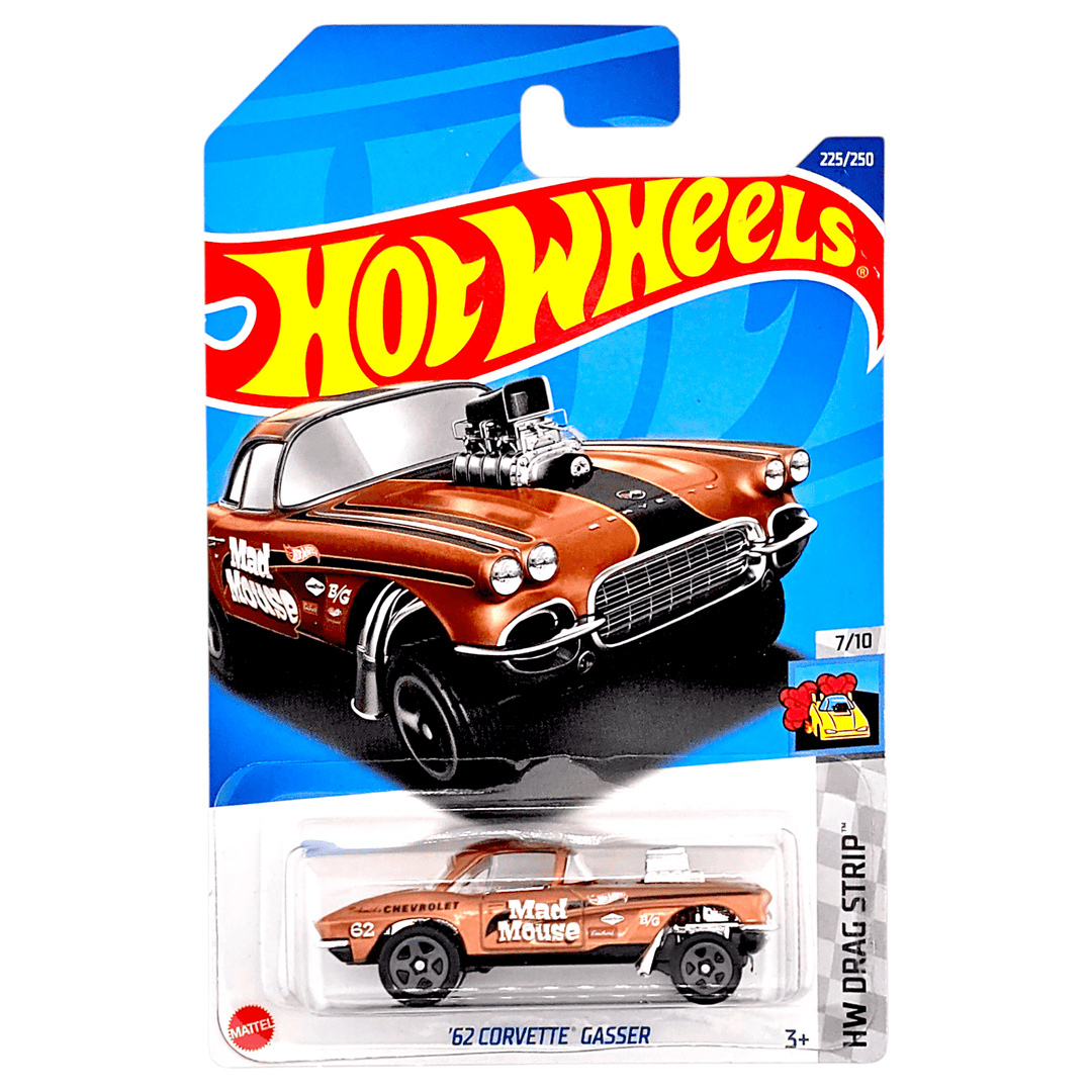 Hot Wheels - '62 Corvette Gasser - 2022 - Top CollectiblesDiecastHot Wheels