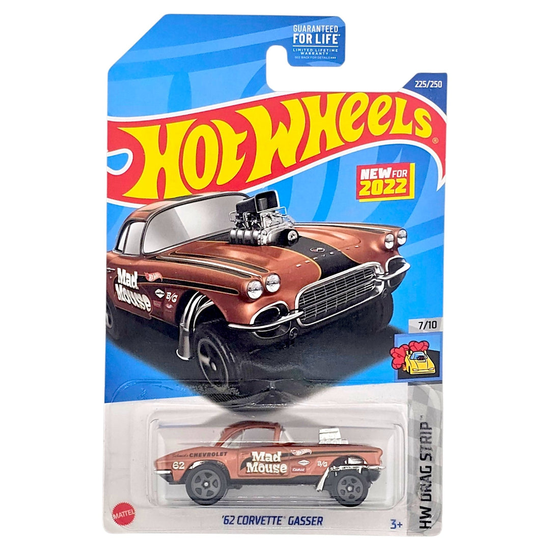 Hot Wheels - '62 Corvette Gasser - 2022 - Top CollectiblesDiecastHot Wheels
