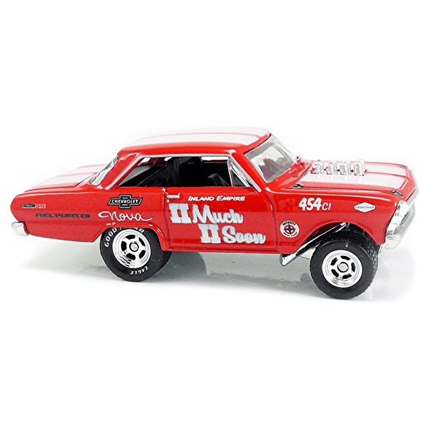 Hot Wheels - '63 Chevy Nova - 2019 Drag Strip Demons Series - Top CollectiblesDiecastHot Wheels