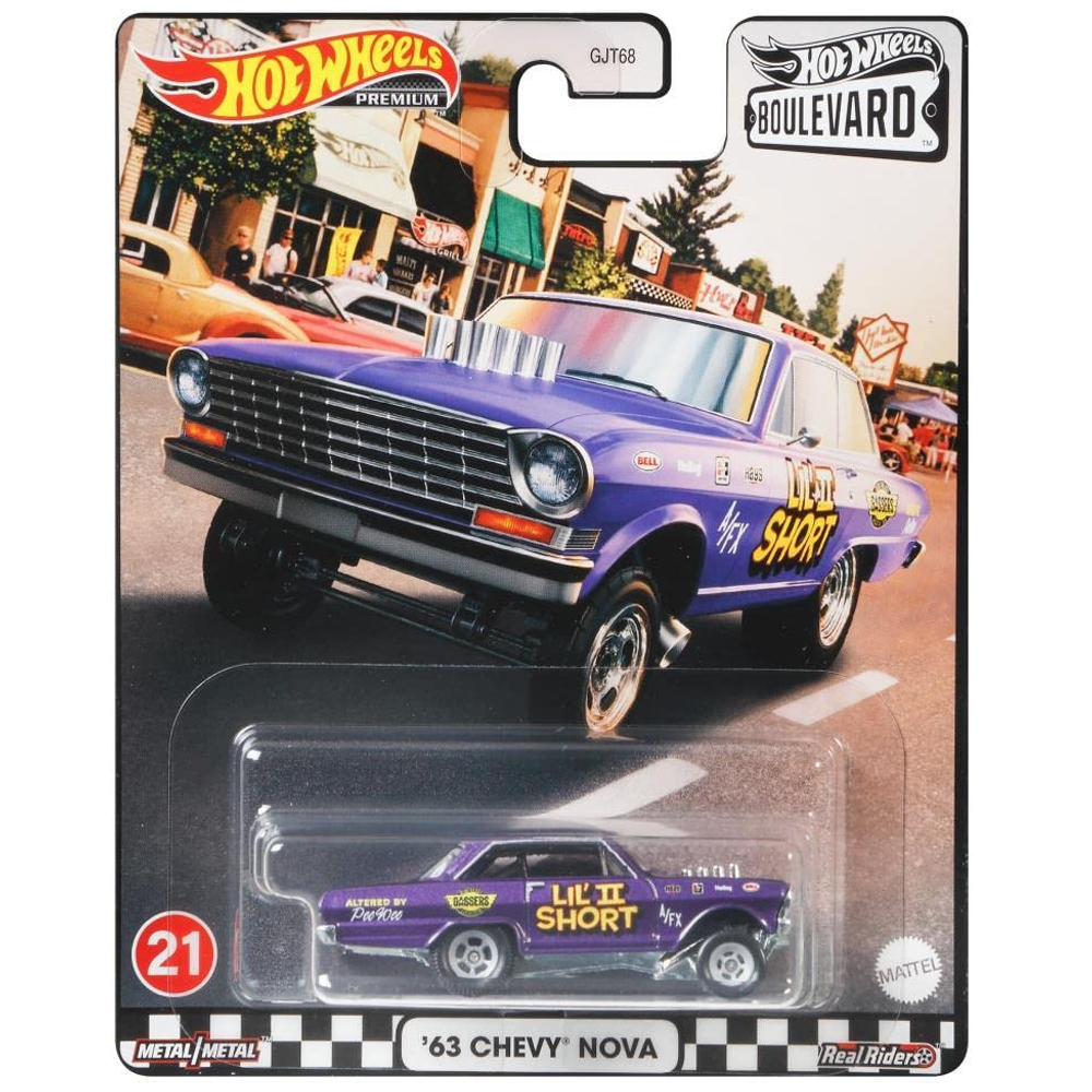 Hot Wheels - '63 Chevy Nova - 2021 Hot Wheels Boulevard Series - Top CollectiblesDiecastHot Wheels