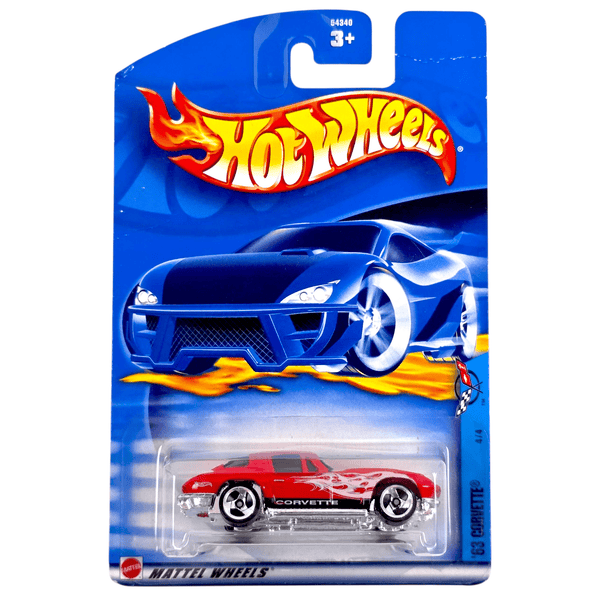 Hot Wheels - '63 Corvette - 2002 - Top CollectiblesDiecastHot Wheels
